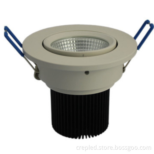 90MM cuttout movable dimmable led downlight 15w